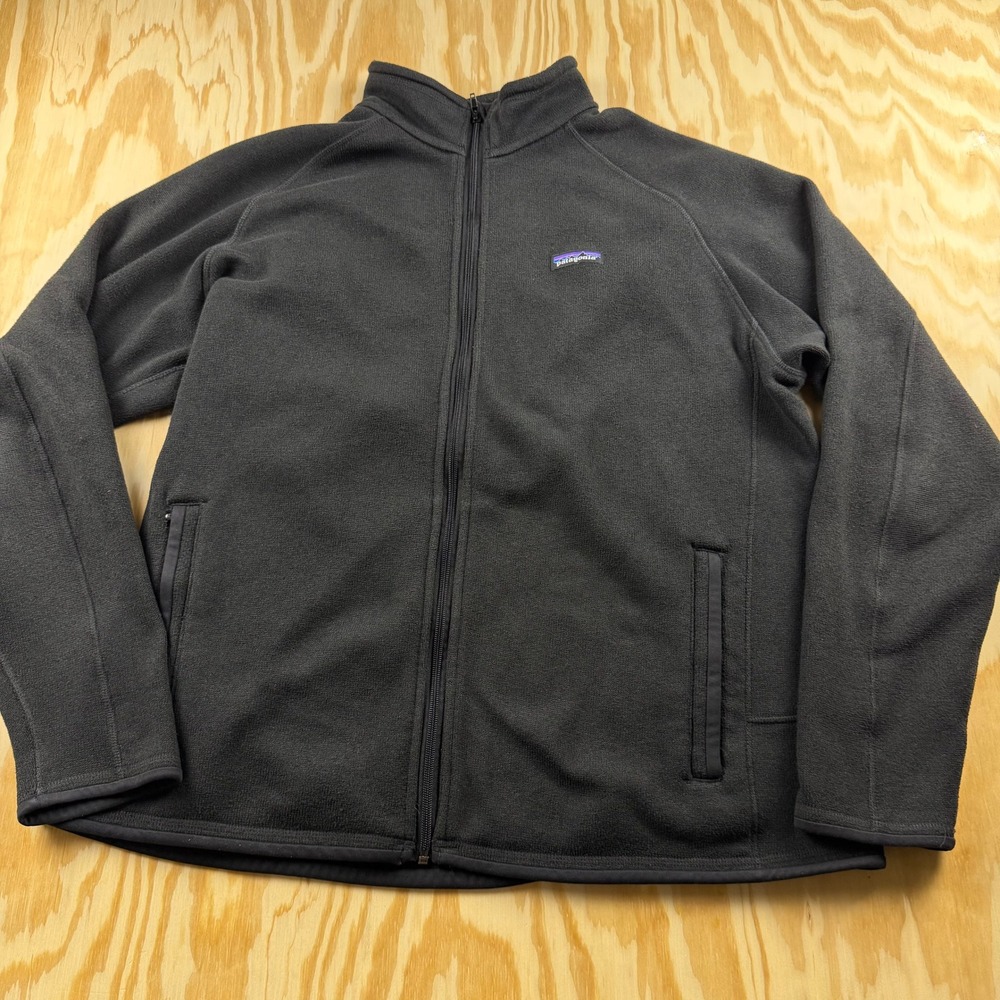 Patagonia Mens Better Sweater Full Zip Fleece Jacket Black XL 25527